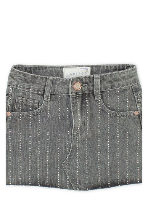 gonna bambina jeans grigio TO BE TOO | TFBF24G632/UNICO